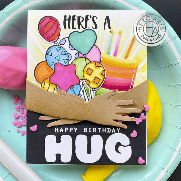 Hero Arts - Stamp & Cut XL - Paper Hug
