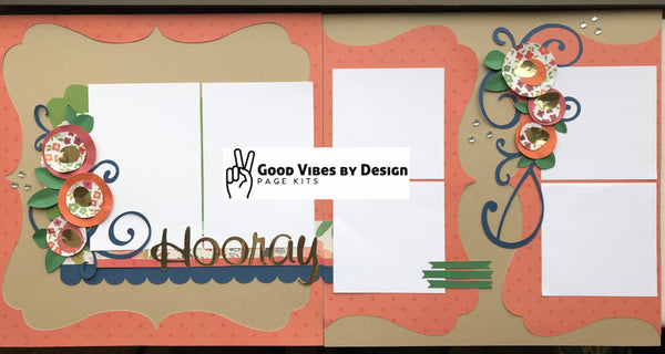 Good Vibes By Design - Hooray - Page Kit