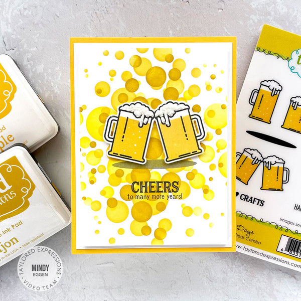 Taylored Expressions - Hoppy Days - Cling & Clear Combo