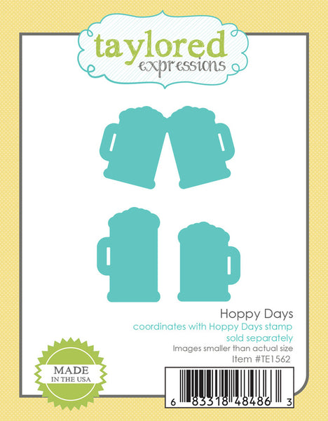 Taylored Expressions - Hoppy Days - Coordinating die set
