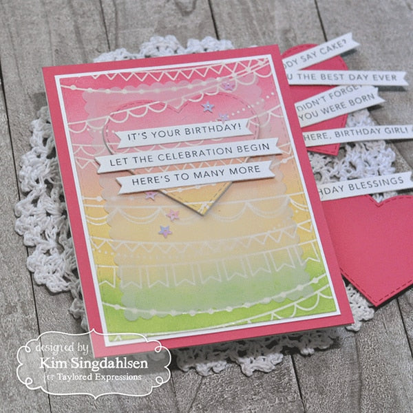 Taylored Expressions - Simple Strips - Die Set