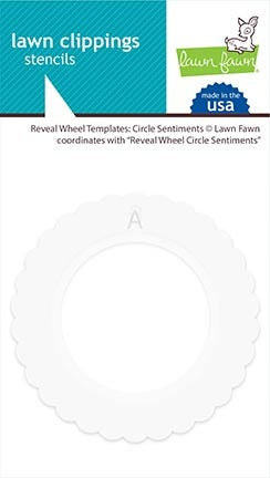 Lawn Fawn - Reveal Wheel Templates - Circle Sentiments