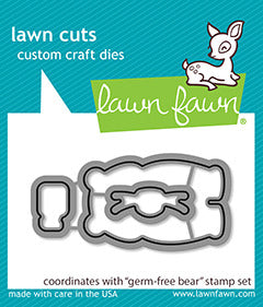 Lawn Fawn - Germ-Free Bear die set