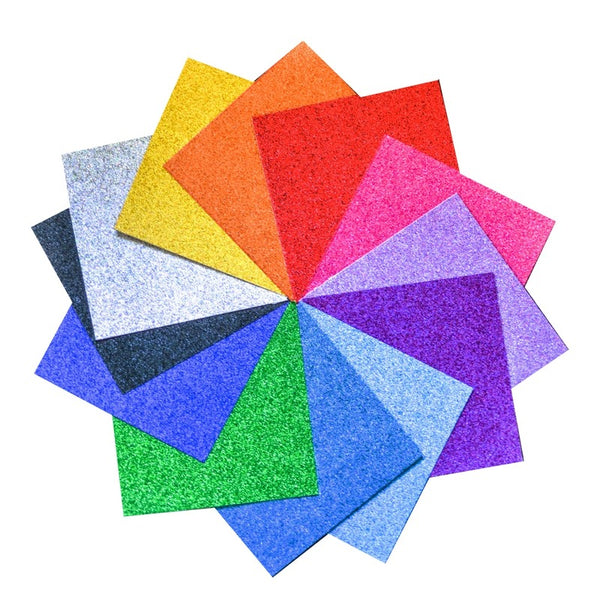 Memory Box - Glitzy Glitter Pad - 6 x 6 paper pad