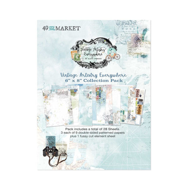 49 and Market - Vintage Artistry - Everywhere 6 x 8 Collection Pack