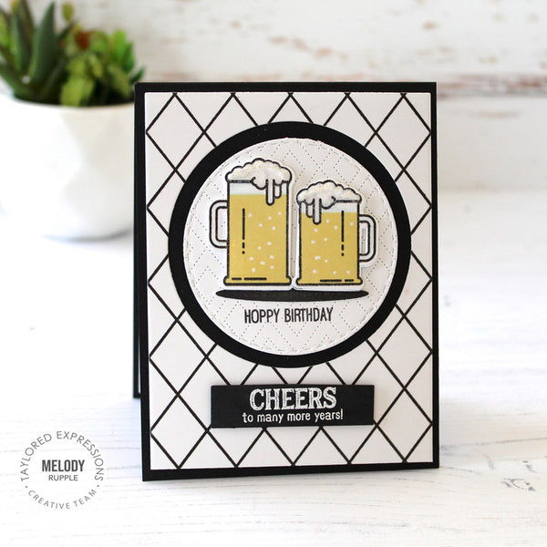 Taylored Expressions - Hoppy Days - Cling & Clear Combo