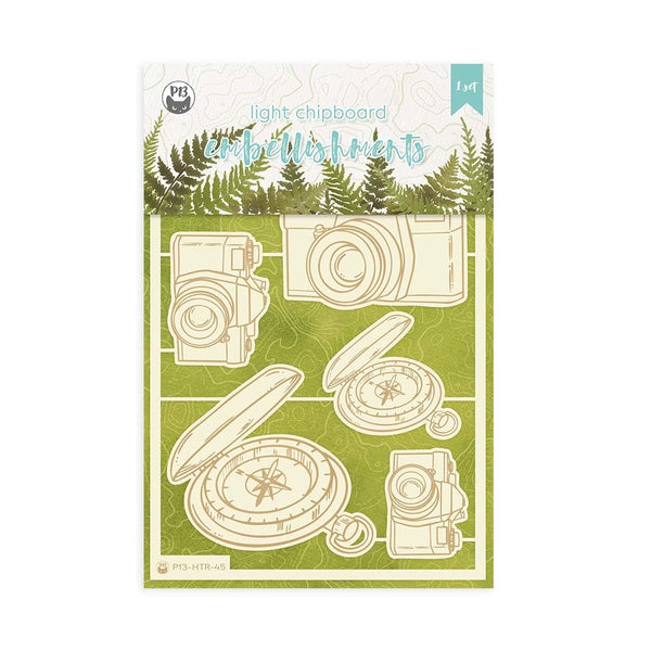 P13 - Hit the Road - Light Chipboard Embellishments 02