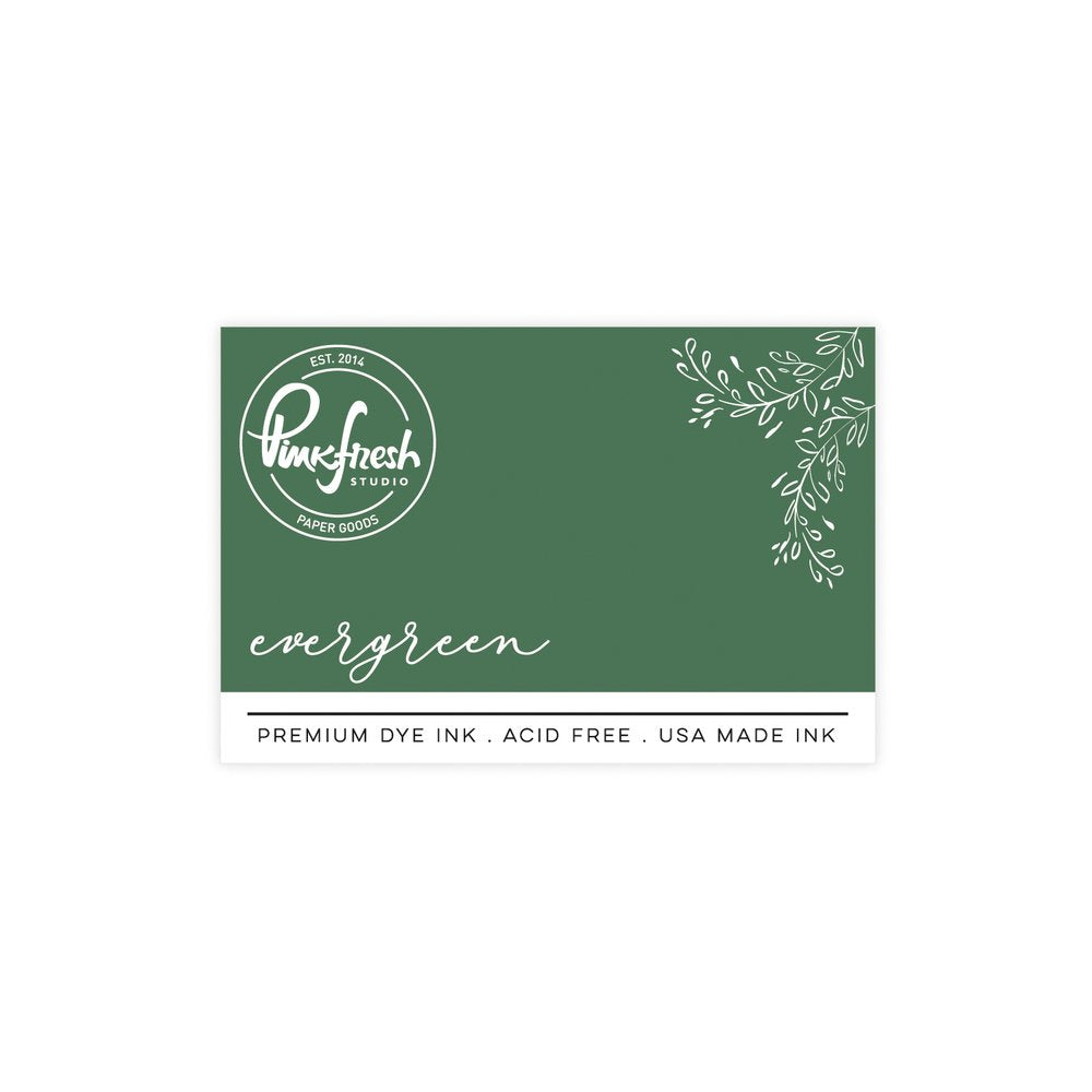 Pinkfresh Studio - Premium Dye Ink Pad - Evergreen