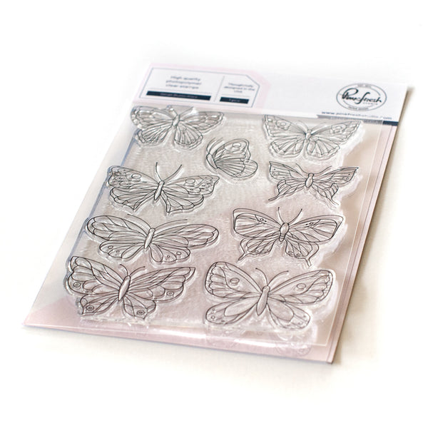 Pinkfresh Studio - Small Butterflies stamp set