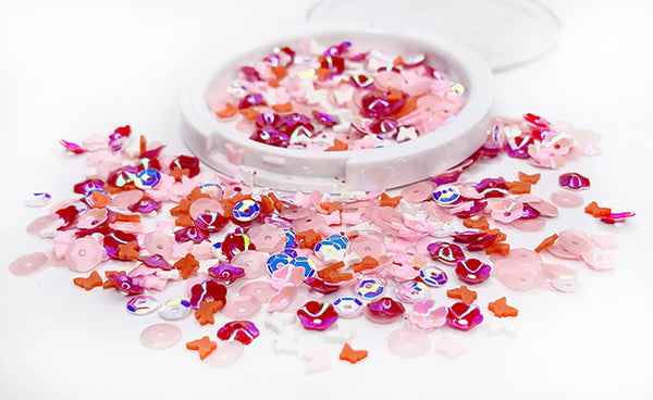 Picket Fence Studios - Sequin Mix Plus - Pretty in Pink