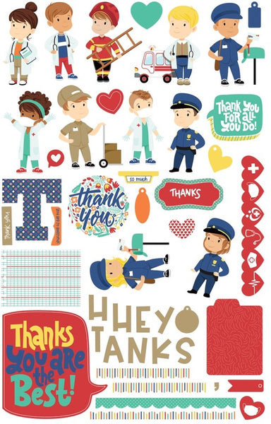 Photoplay Paper - First Responders Thank You Card Kit