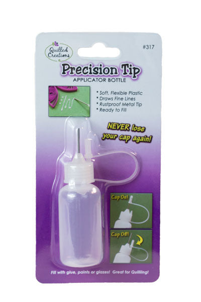 Quilled Creations - Precision Tip Glue Applicator Bottle - Empty