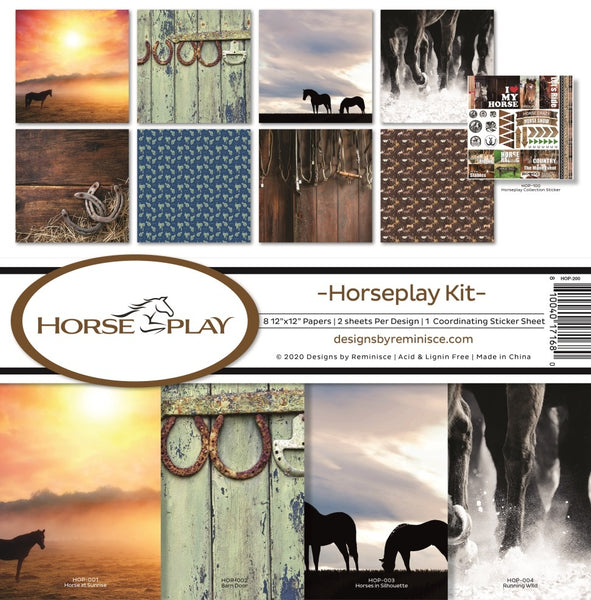 Reminisce - Horseplay - 12 x 12 Collection Kit