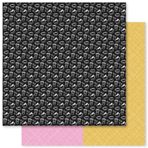 Paper Rose - Bellamy's Patterns - 12 x 12 Pattern B