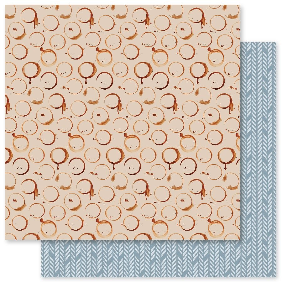 Paper Rose - Bellamy's Patterns - 12 x 12 Pattern D