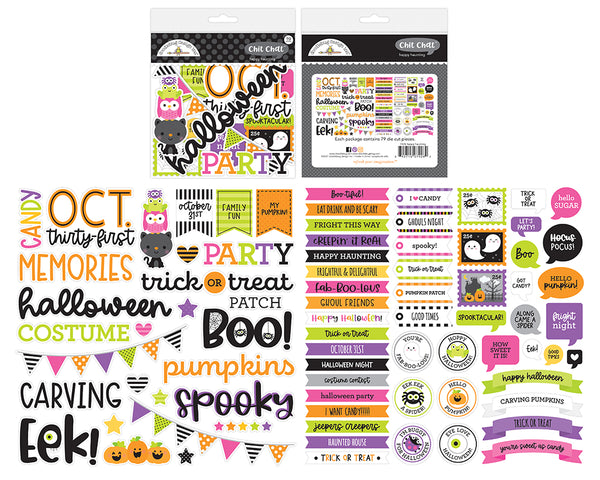 Doodlebug Design - Happy Haunting - Chit Chat pack