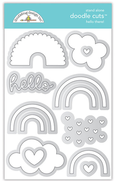 Doodlebug Design - Hello There! die set