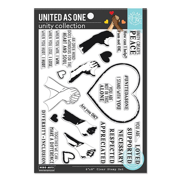 Hero Arts - United as One - Clear Stamp