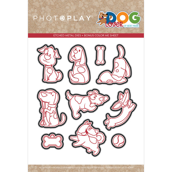 Photoplay Paper - Dog Lover - Die set