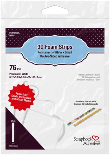 Birllaid Adhesive Foam Strips Double Sided Foam Tape, 3D Foam Strips with  Adhesive Mount for Shaker Cards Scrapbooking, 10 Sheets(6 Inch* 4 Inch)