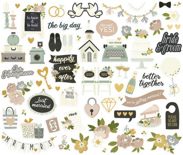 Simple Stories - Happily Ever After - Bits & Pieces