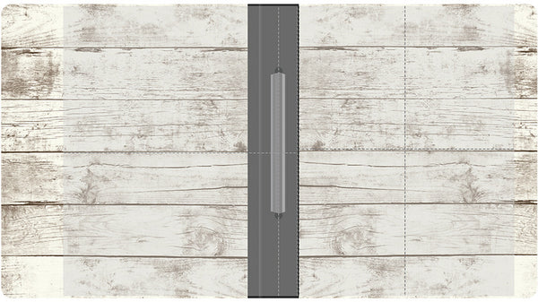 Simple Stories - 6 x 8 Flipbook - Whitewashed Wood