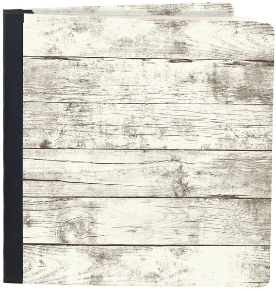 Simple Stories - 6 x 8 Flipbook - Whitewashed Wood