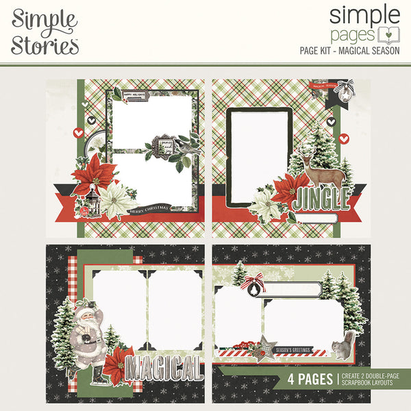 Simple Stories - Simple Pages - Magical Season page kit