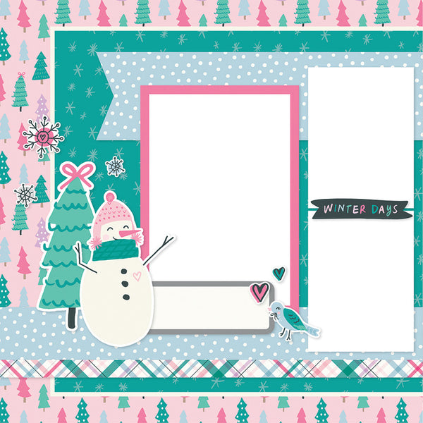 Simple Stories - Simple Pages - Winter Days page kit