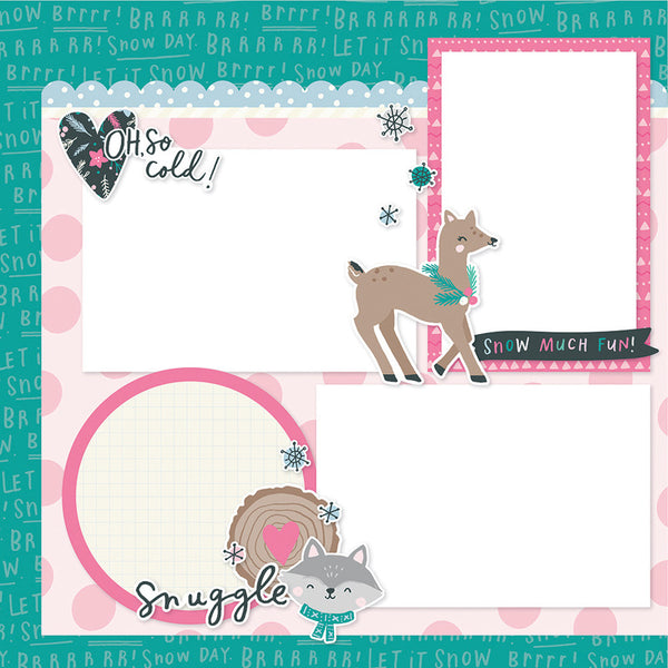 Simple Stories - Simple Pages - Winter Days page kit
