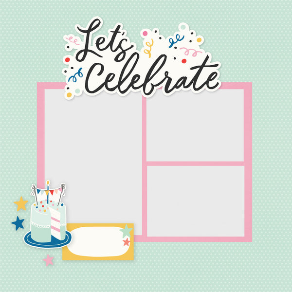 Simple Stories - Page Pieces - Celebrate!