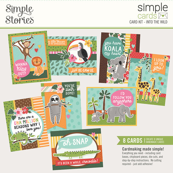 Simple Stories - Simple Cards - Into the Wild Card Kit