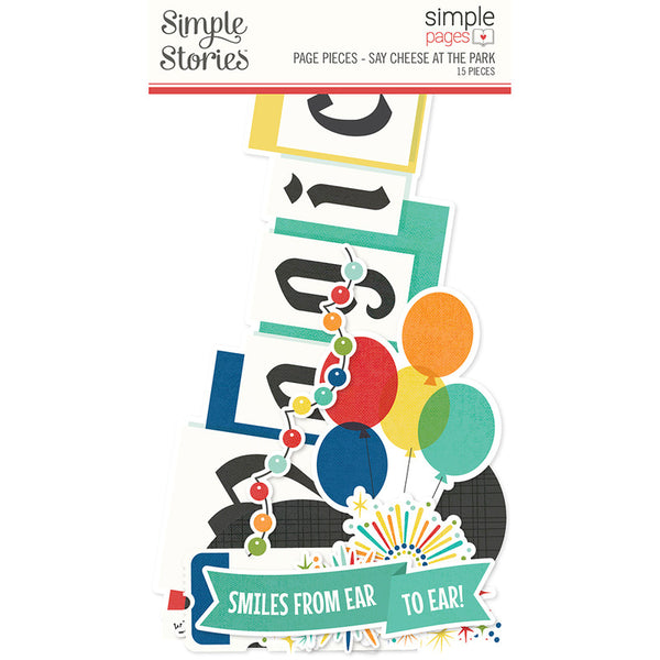 Simple Stories - Page Pieces - Say Cheese At The Park