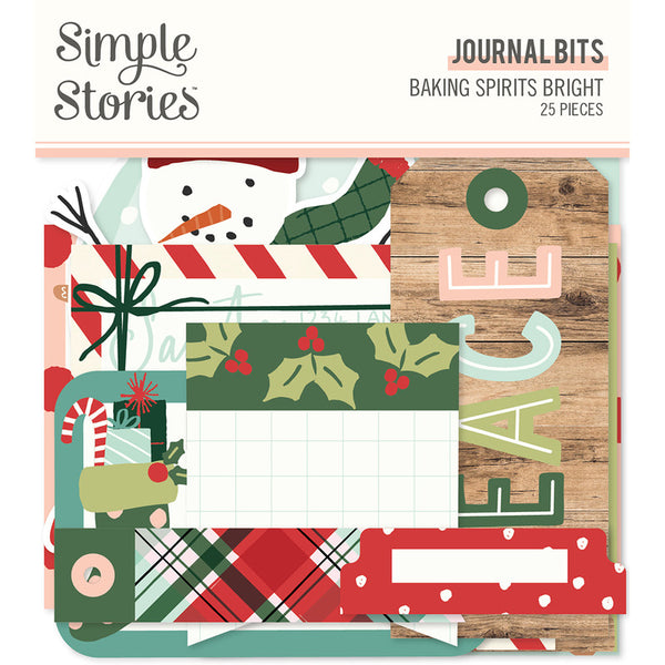 Simple Stories - Baking Spirits Bright - Journal Bits
