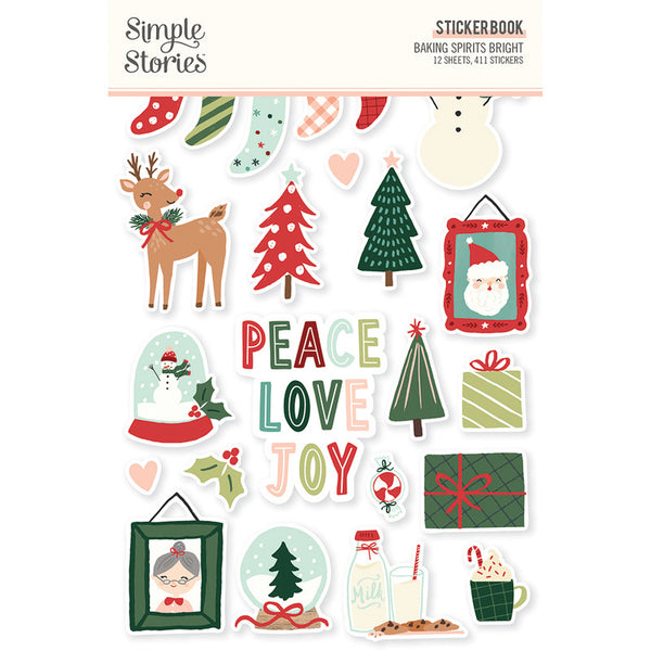 Simple Stories - Baking Spirits Bright - Sticker Book