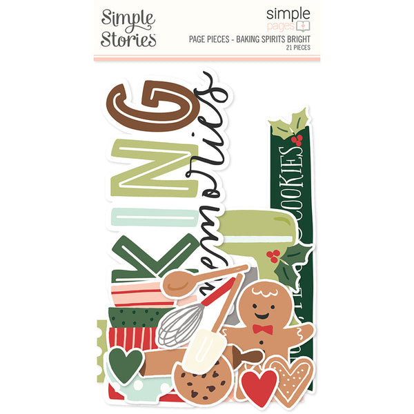 Simple Stories - Simple Pages - Baking Spirits Bright Page Pieces