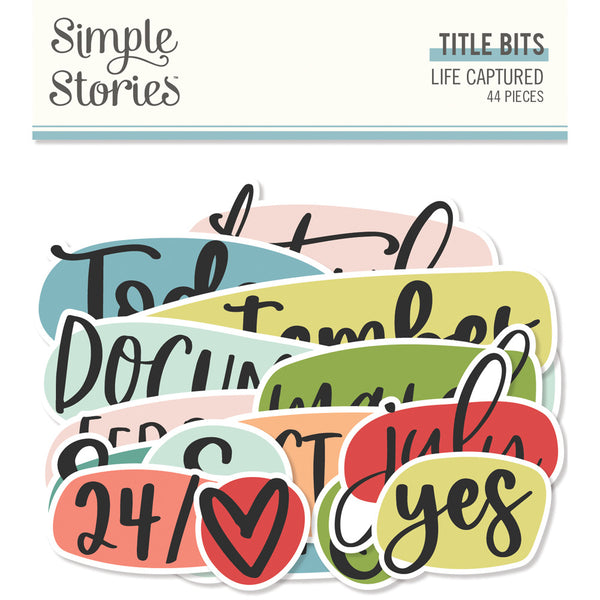 Simple Stories - Life Captured - Title Bits