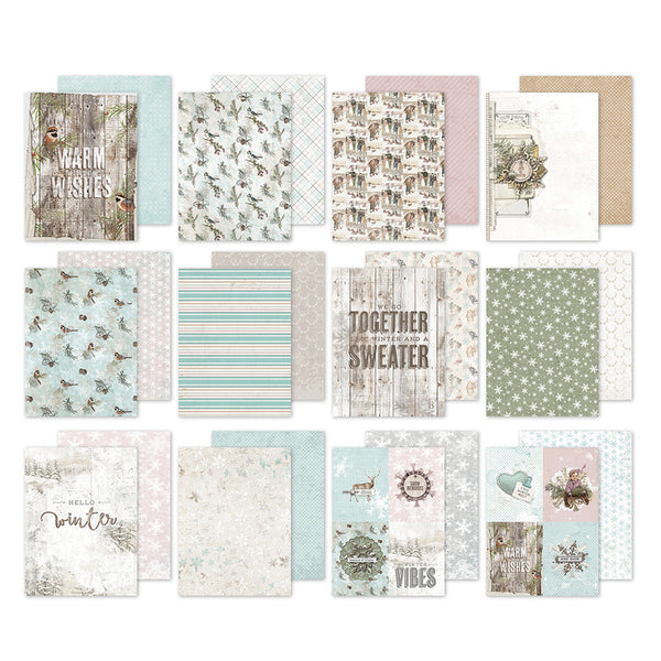 Simple Stories - Simple Vintage Winter Woods - 6 x 8 Double Sided Paper Pad