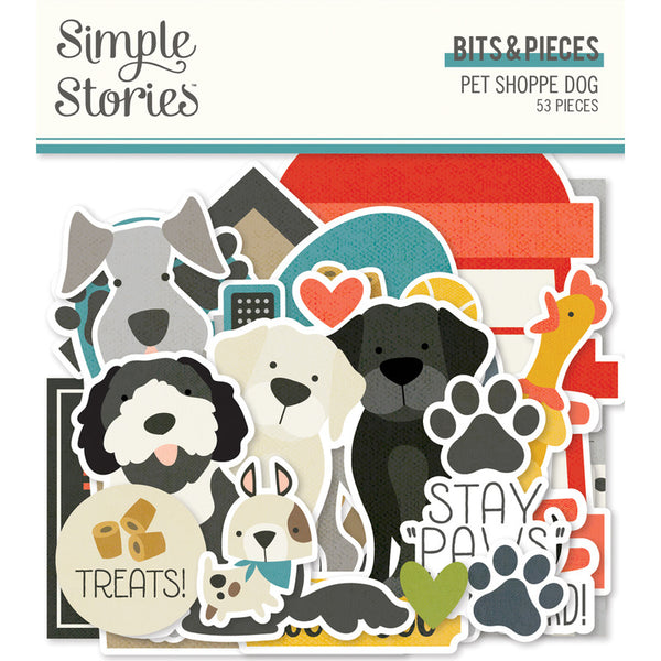 Simple Stories - Pet Shoppe - Dog - Bits & Pieces