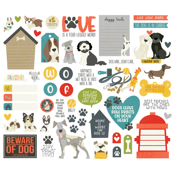 Simple Stories - Pet Shoppe - Dog - Bits & Pieces