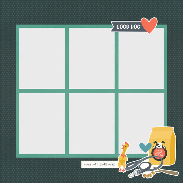 Simple Stories - Page Pieces - Pet Shoppe - Dog