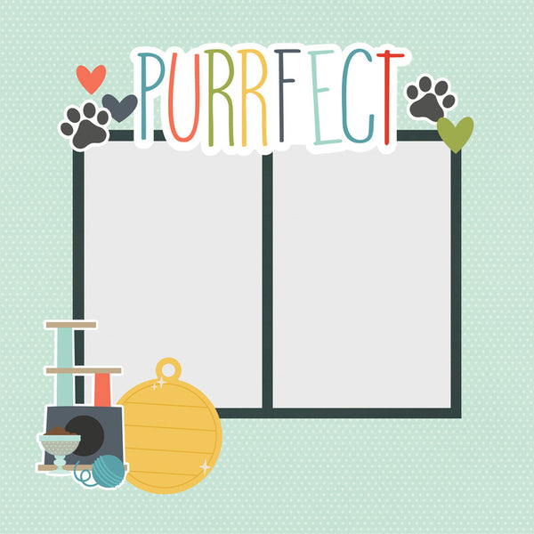 Simple Stories - Page Pieces - Pet Shoppe - Cat