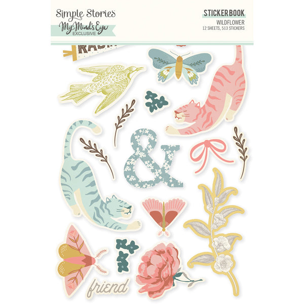 Simple Stories - Wildflower - Sticker Book