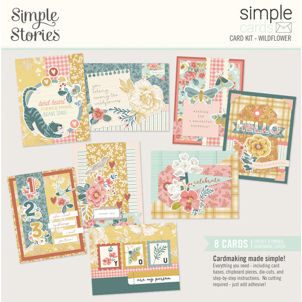 Simple Stories - Simple Cards - Wildflower Card Kit