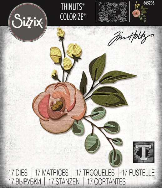 Sizzix - Tim Holtz - Bloom Colorize die set