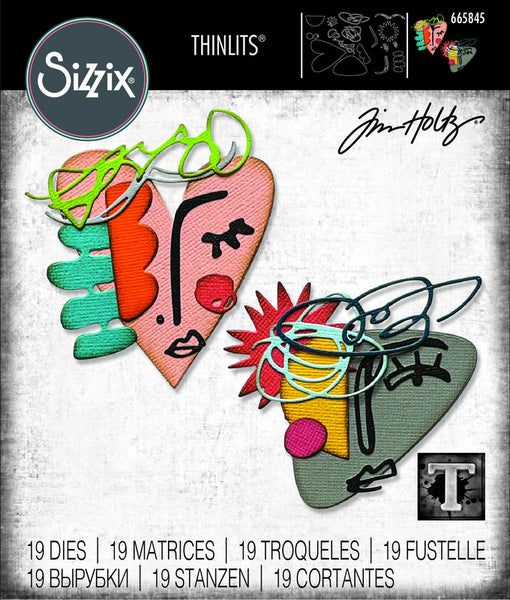 Sizzix - Tim Holtz - Abstract Faces