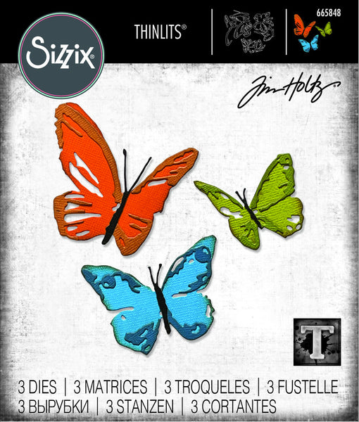 Sizzix - Tim Holtz - Brushstroke Butterflies