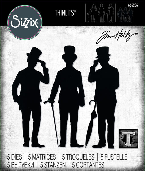 Sizzix - Tim Holtz - Gentlemen die set