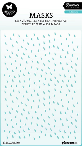 Studio Light - Essentials Collection - Raindrops stencil