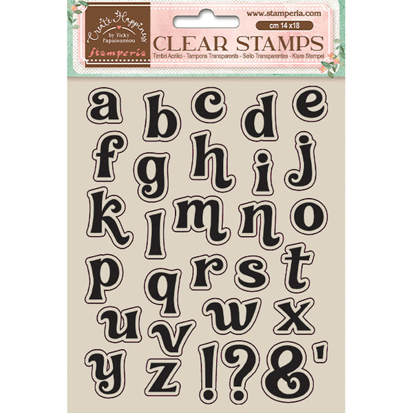 Stamperia - Vicky Papaioannou - Create Happiness - Alpha stamp set